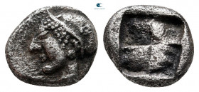 Ionia. Phokaia circa 521-478 BC. Diobol AR