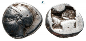 Ionia. Phokaia circa 521-478 BC. Diobol AR