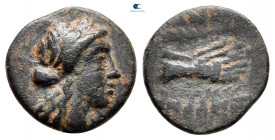 Ionia. Smyrna circa 190-50 BC. Bronze Æ