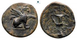 Ionia. Teos circa 370-300 BC. Bronze Æ