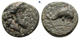Caria. Mylasa circa 400-300 BC. Bronze Æ