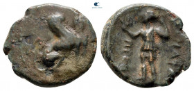 Pamphylia. Perge circa 260-230 BC. Bronze Æ