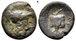 Pamphylia. Side circa 200-0 BC. Bronze Æ