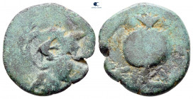 Pamphylia. Side circa 100-0 BC. Bronze Æ