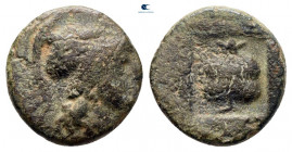 Pamphylia. Side circa 100-0 BC. Bronze Æ