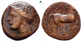 Zeugitana. Carthage circa 400-350 BC. Bronze Æ