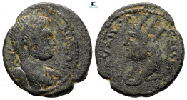Mesopotamia. Edessa. Caracalla AD 198-217. Bronze Æ