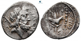 Cn. Nerius, L. Lentulus, Claudius Marcellus 49 BC. Rome (?). Denarius AR