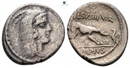 Papius. L. Papius Celsus 45 BC. Rome. Denarius AR