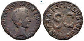Augustus 27 BC-AD 14. C. Cassius Celer, moneyer. Rome. As Æ