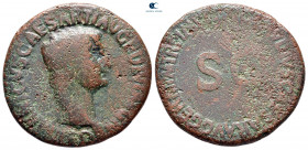 Germanicus AD 37-41. Struck under Claudius. Rome. As Æ