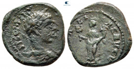 Elagabal AD 218-222. Rome. Limes Denarius Æ