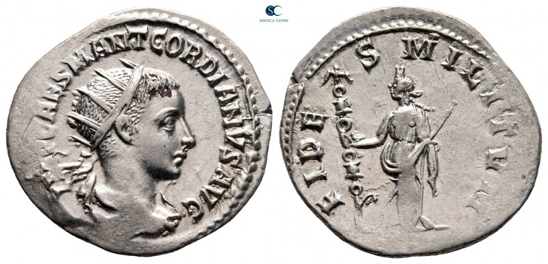 Gordian III AD 238-244. Antioch
Antoninianus AR

21 mm, 3,84 g



very fi...