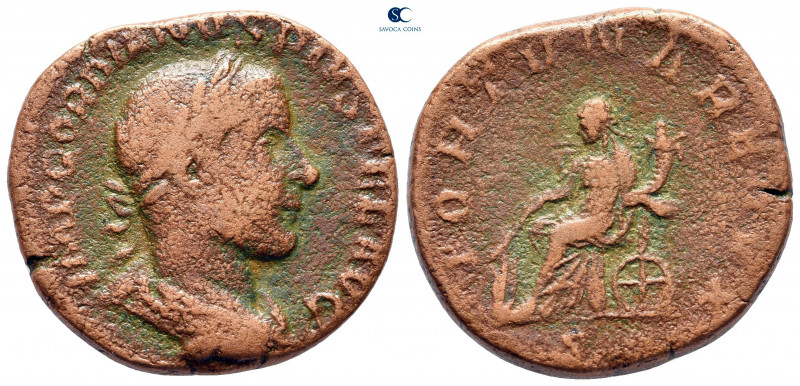 Gordian III AD 238-244. Rome
Sestertius Æ

25 mm, 15,90 g



fine