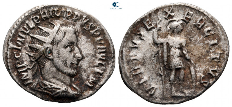 Philip I Arab AD 244-249. Rome
Antoninianus AR

18 mm, 3,39 g



very fin...