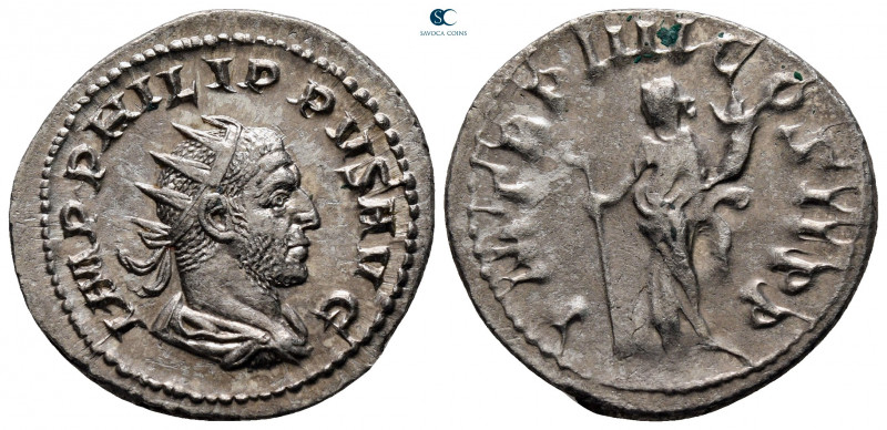 Philip I Arab AD 244-249. Rome
Antoninianus AR

23 mm, 3,87 g



extremel...