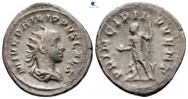 Philip II, as Caesar AD 244-246. Rome. Antoninianus AR