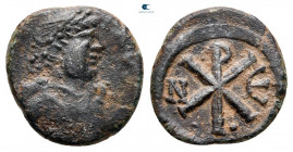 Justin I AD 518-527. Constantinople. Pentanummium Æ