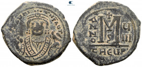 Maurice Tiberius AD 582-602. Theoupolis (Antioch). Follis or 40 Nummi Æ
