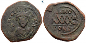 Phocas AD 602-610. Constantinople. Follis or 40 Nummi Æ