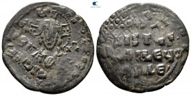 Attributed to Basil II and Constantine VIII AD 976-1028. Constantinople. Anonymous Follis Æ