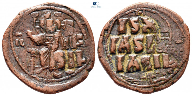 Constantine X Ducas AD 1059-1067. Constantinople
Anonymous Follis Æ

25 mm, 8...