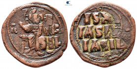 Constantine X Ducas AD 1059-1067. Constantinople. Anonymous Follis Æ
