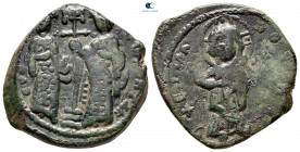 Constantine X Ducas and Eudocia AD 1059-1067. Constantinople. Follis Æ