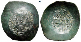 Alexius III Angelus-Comnenus AD 1195-1203. Constantinople. Trachy Æ