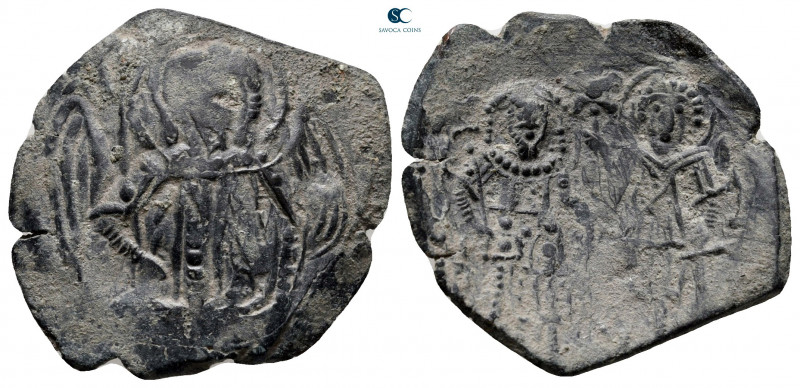 Michael VIII Palaeologus AD 1261-1282. Constantinople
Trachy Æ

23 mm, 2,57 g...