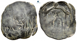 Andronicus II Palaeologus AD 1282-1328. Thessalonica. Trachy Æ