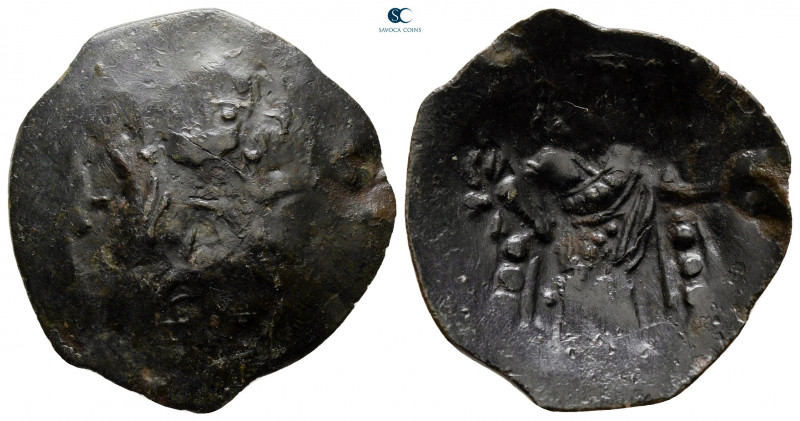 Bulgaria. Veliko Turnovo mint. Constantine Tikh Asen AD 1255-1277. 
Trachy AE
...