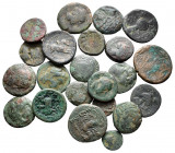 Lot of ca. 22 greek bronze coins / SOLD AS SEEN, NO RETURN!
nearly very fine