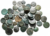 Lot of ca. 50 greek bronze coins / SOLD AS SEEN, NO RETURN!
fine
