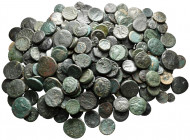 Lot of ca. 239 greek bronze coins / SOLD AS SEEN, NO RETURN!
nearly very fine