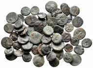 Lot of ca. 62 greek bronze coins / SOLD AS SEEN, NO RETURN!
very fine
