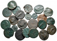 Lot of ca. 23 roman bronze coins / SOLD AS SEEN, NO RETURN!fine