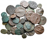 Lot of ca. 42 byzantine bronze coins / SOLD AS SEEN, NO RETURN!fine