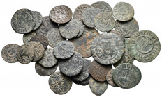 Lot of ca. 35 medieval bronze coins / SOLD AS SEEN, NO RETURN!
very fine