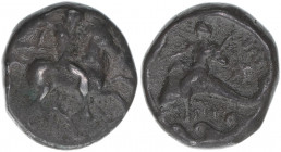 Tarent - Tasas
Griechen. Didrachme, 332-302 BC. 21mm
8,03g
HN Italy 937
ss