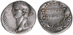 Claudius I. 41-54
Römisches Reich - Kaiserzeit. Didrachme. OB CIVES SERVATOS
7,54g
ss