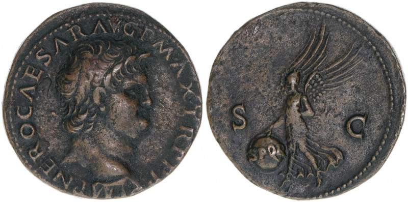 Nero 54-68
Römisches Reich - Kaiserzeit. As, 54-68. Victoria nach links
Rom
10,4...