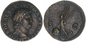 Nero 54-68
Römisches Reich - Kaiserzeit. As, 54-68. Victoria nach links
Rom
10,47g
RIC Typ 35
ss