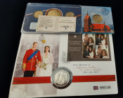 Lot mit modernen Medaillen
Deutschland. 5 Medaillen. Deutsch Französische Freundschaft, Royal Wedding 2011, 135 lat parafii
unedel
stfr