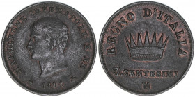 Napoleon 1805-1814
Italien Königreich. 3 Centesimi, 1811 M. 6,17g
Kahnt/Schön 2
ss