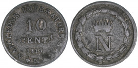 Napoleon 1805-1814
Italien Königreich. 10 Centesimi, 1813. 1,84g
Kahnt/Schön 4
s/ss