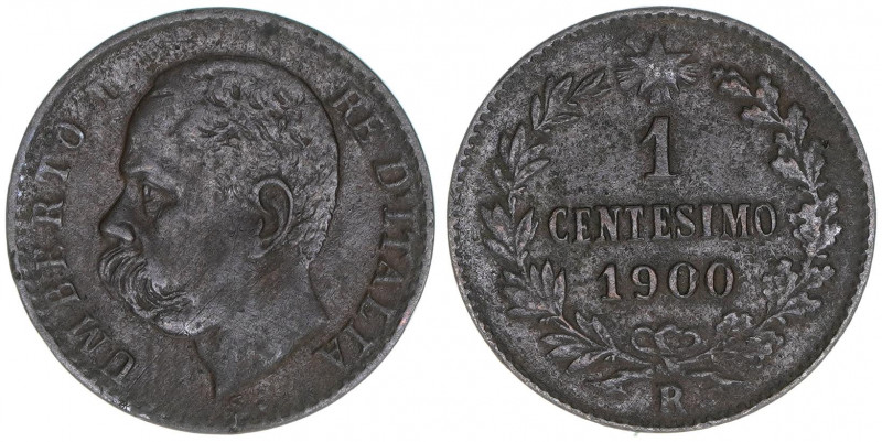 Humbert I. 1878-1900
Italien Königreich. 1 Centesimo, 1900 R. 0,96g
Kahnt/Schön ...