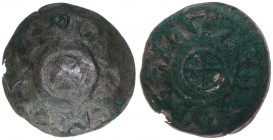 Doge Enrico Dandolo 1192-1205
Italien, Venedig. Denaro scodellato. 0,30g
ss-