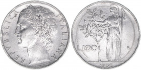 100 Lire, 1955
Italien. 8,01g. Schön 96
ss