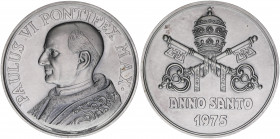 Papst Paul VI.
Kirchenstaat. Medaille, 1975. AE versilbert - 60mm
82,64g
vz